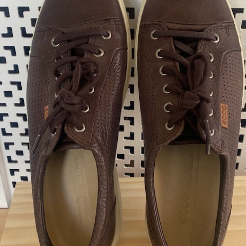 Men's Ecco Soft 7 leather sneakers size EU 44 (US 10 -10.5)